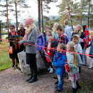Kronprinsesse Mette-Marit åpner tursti i Byremoparken (Foto: Terje Bendiksby / NTB scanpix)